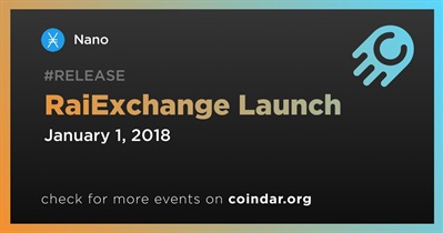 RaiExchange Launch