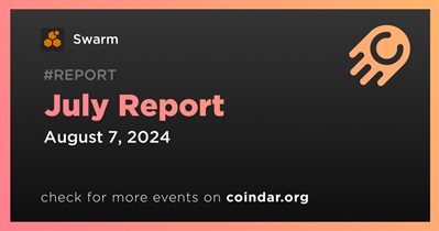 Swarm Releases Monthly Report for July