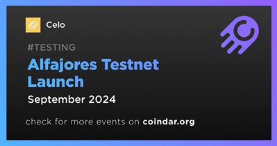 Alfajores Testnet Lansmanı