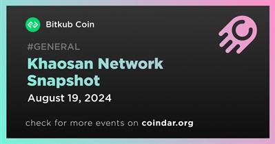 Bitkub Coin to Conduct Khaosan Network Snapshot