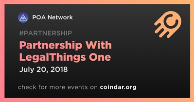 Partnership With LegalThings One