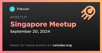 Filecoin to Host Meetup in Singapore on September 20th