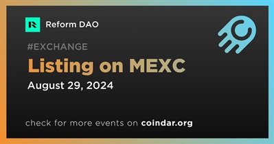 Reform DAO to Be Listed on MEXC