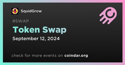 SquidGrow Announces Token Swap on September 12th