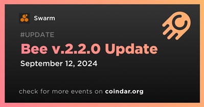 Swarm to Release Bee v.2.2.0 Update on September 12th