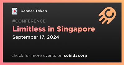 Render Token to Participate in Limitless in Singapore on September 17th