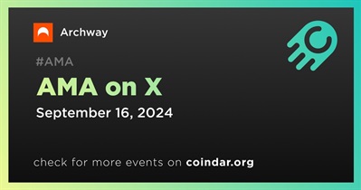 Archway to Hold AMA on X on September 16th