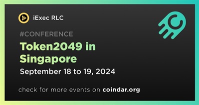 iExec RLC to Participate in Token2049 in Singapore on September 18th