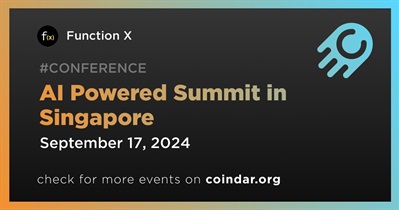 Function X to Participate in AI Powered Summit in Singapore on September 17th