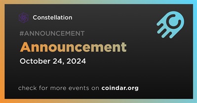 Constellation to Make Announcement on October 24th