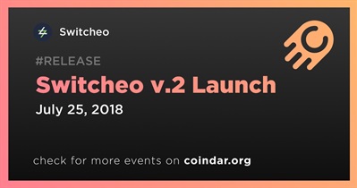 Switcheo v.2 Launch