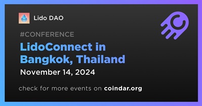 Lido DAO to Organize LidoConnect in Bangkok on November 14th