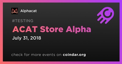 ACAT Store Alpha