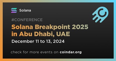 Solana Breakpoint 2025 tại Abu Dhabi, UAE