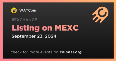 WATCoin to Be Listed on MEXC