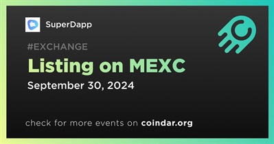 SuperDapp to Be Listed on MEXC on September 30th