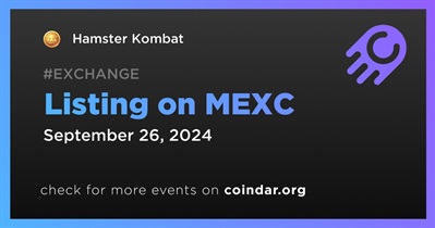 Hamster Kombat to Be Listed on MEXC