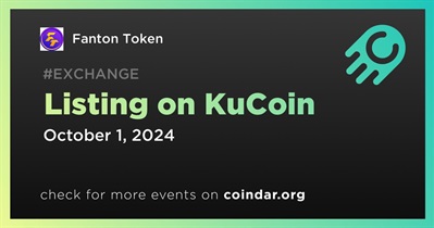 Fanton Token to Be Listed on KuCoin on October 1st