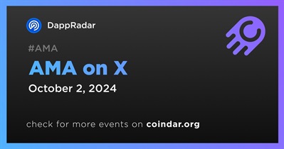 DappRadar to Hold AMA on X on October 2nd