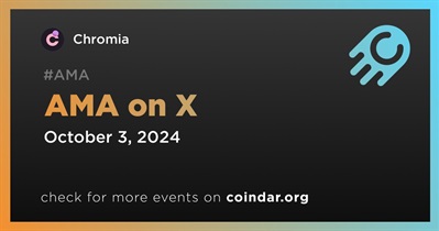 Chromia to Hold AMA on X on October 3rd