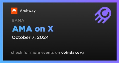 Archway to Hold AMA on X on October 7th