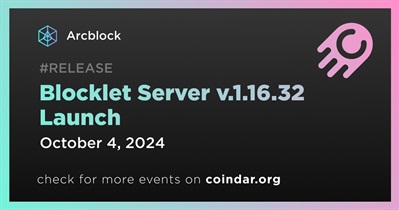 Arcblock to Release Blocklet Server v.1.16.32