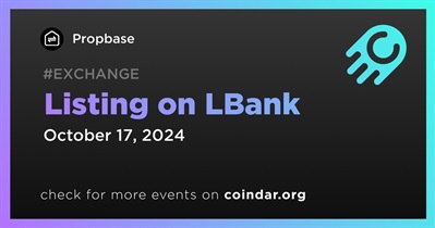 Propbase to Be Listed on LBank on October 17th