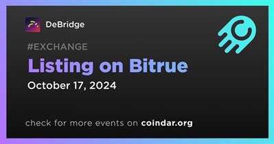 DeBridge to Be Listed on Bitrue