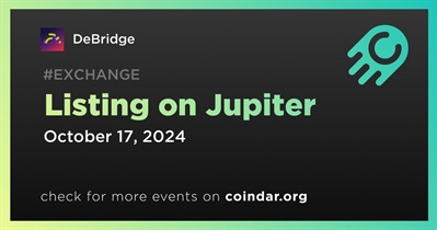 DeBridge to Be Listed on Jupiter