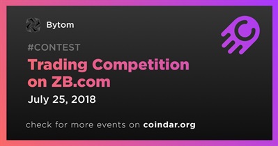 Trading Competition on ZB.com