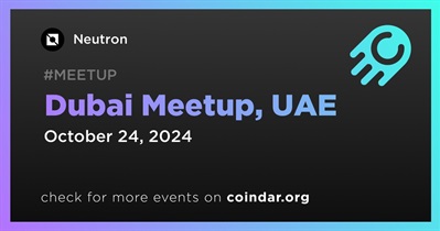 Neutron to Host Meetup in Dubai on October 24th