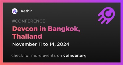 Aethir to Participate in Devcon in Bangkok on November 11th