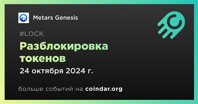 11,87% токенов MRS будет разблокировано 24 октября