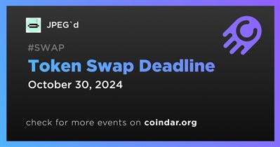 JPEG`d Finish Token Swap on October 30th