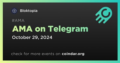 Bloktopia to Hold AMA on Telegram on October 29th