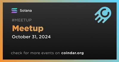 Solana to Host Meetup on October 31st