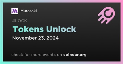 34.84% of MURA Tokens Will Be Unlocked on November 23rd