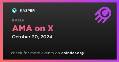 KASPER to Hold AMA on X on October 30th