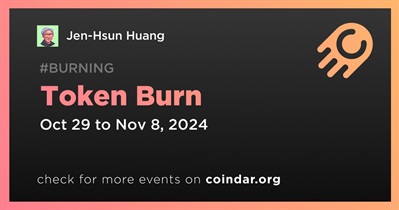 Jen-Hsun Huang to Hold Token Burn