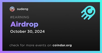 Sudeng to Hold Airdrop