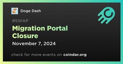 Migration Portal Closure for DOGEDASH Set for November 7