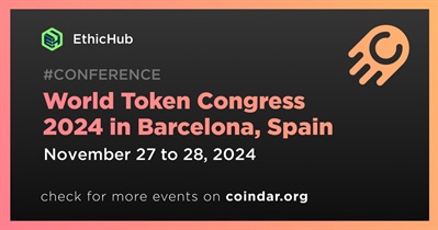 Congreso Mundial de Tokens 2024 en Barcelona, España