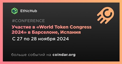 EthicHub примет участие в «World Token Congress 2024» в Барселоне 27 ноября