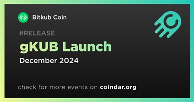 Bitkub Coin to Release gKUB on December