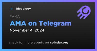 Ideaology to Hold AMA on Telegram on November 4th