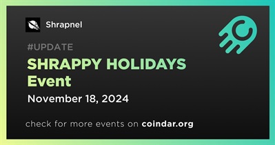 Shrapnel to Launch SHRAPPY HOLIDAYS Campaign on November 18th