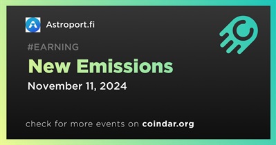 Astroport.fito Start New Emissions Distribution on November 11th