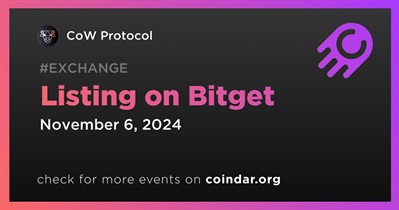 CoW Protocol to Be Listed on Bitget