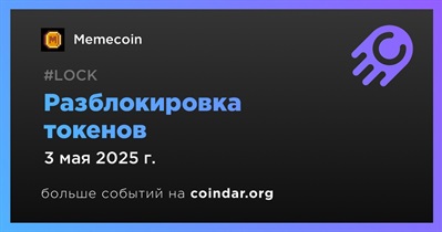 11,41% токенов MEME будет разблокировано 3 мая