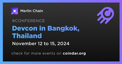 Merlin Chain to Participate in Devcon in Bangkok on November 12th